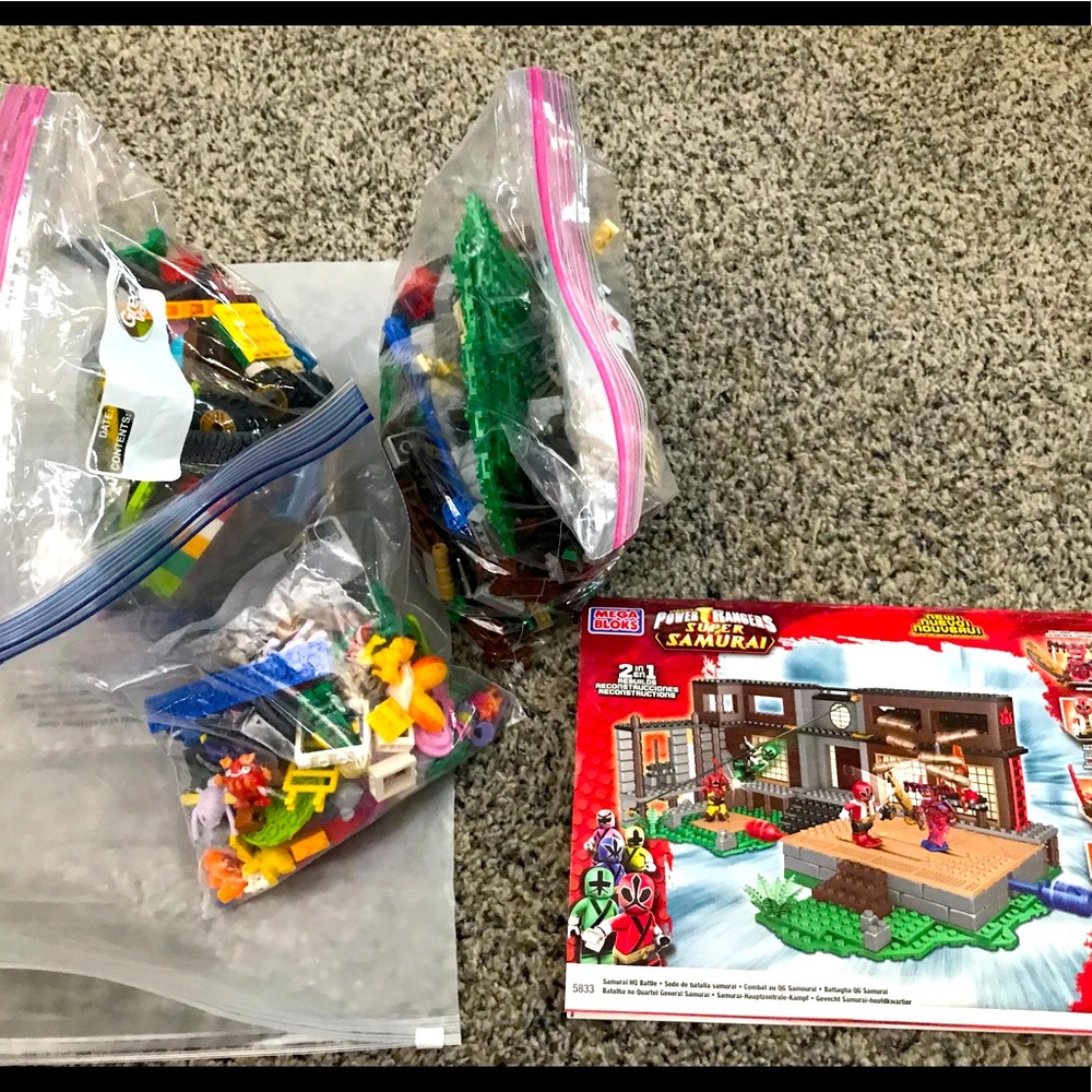 Mega Blocks/Lego Power Ranger Samurai Building